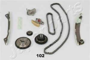 JAPANPARTS NISSAN К-т ланцюга (повний) приводу ГРМ X-Trail 2,0 -13, Qashqai