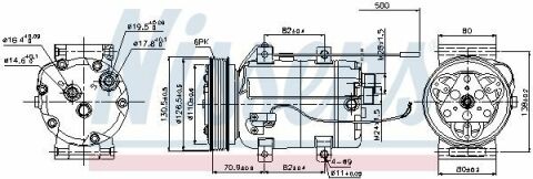 Компресор  AI  100(90-)2.3  i(+)[OE  4A0260805AH]