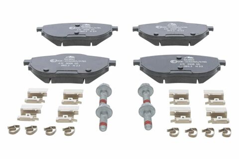 Колодки тормозные (передние) VW T6 15- (с датчиком) Колодки тормозные (передние) VW T6 15- (с датчиком)