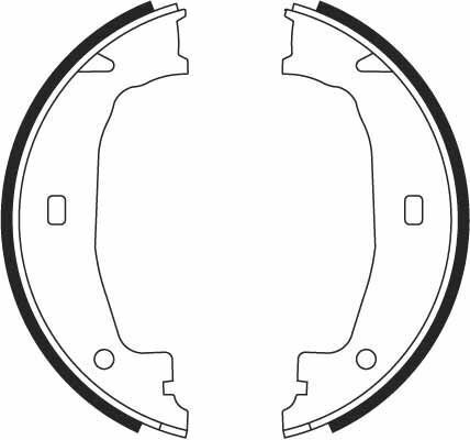 Комплект гальмівних колодок