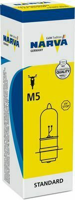 Автолампа MH6 12V 35/35W (M5) P15d-25-1 Standard (Moto)