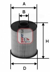 Фільтр паливний Honda Civic 12-/CR-V 06-/Accord 2.2 D 08-15 Фільтр паливний Honda Civic 12-/CR-V 06-/Accord 2.2 D 08-15