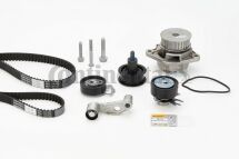 Комплект ГРМ 2 ременя 4 ролики помпа VW Caddy III 04-15, Golf V 03-09, Golf Plus 05-14, Polo 02-09, Golf IV 97-03, Lupo 98-05; AUDI A2 00-05; SKODA Octavia A5 04-13, Octavia Tour 96-10, Fabia I 99-07; SEAT Leon 05-12, Ibiza 09-17, Ibiza 02-09, Altea 04-09, Cordoba 02-09, Toledo II 99-04