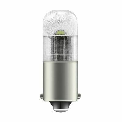 Автомобильная лампа OSRAM LED 2 шт.  T4W BA9s 12V 0,8W 6000K