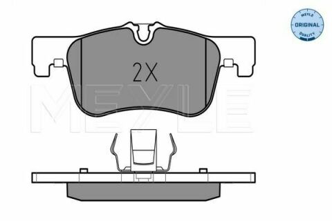 Колодки тормозные (передние) BMW 1 (F20/F21)/2 (F22/F87)/3 (F30/F80) 10-