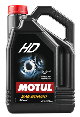 Трансмісійна олива MOTUL HD SAE 80W-90, 5 літрів