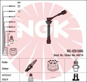 Комплект кабелiв запалювання NGK