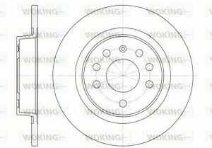 Гальмівний диск зад. Opel Vectra C 02-/Signum 03- (278x12)