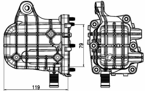 Клапан EGR Citroen Jumper/Jumpy/Peugeot Boxer/Expert 2.0 BlueHDi 16-