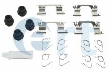 Установочный Комплект тормозных колодок QASHQAI II 1.6 dCi 13-, INFINITI Q50 50 D 13-, RENAULT KADJAR 1.6 dCi 130 15- NISSAN