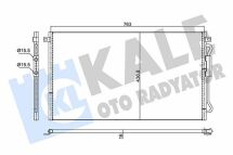 CHRYSLER Радиатор кондиционера Voyager IV 00-