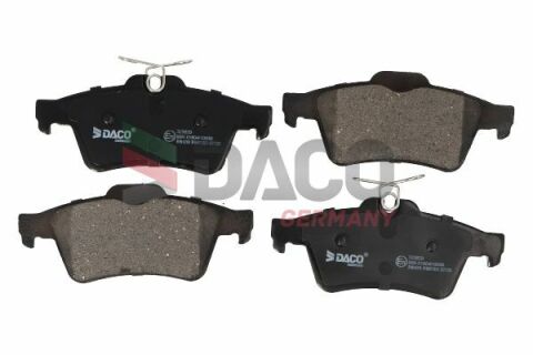 Комплект гальмівних накладок, дискове гальмо Комплект гальмівних накладок, дискове гальмо