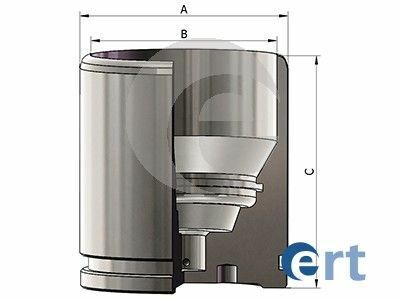 Поршень супорта (заднього) Opel Movano/Renault Master 10- (48x53,5mm) (Brembo)