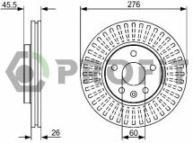 Диск гальмівний