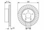 Диск тормозной (передний) Jepp Cherokee 84-01/Grand Cherokee 91-99 (280x24) (с вентиляцией), фото 10 - интернет-магазин Auto-Mechanic