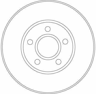 Тормозной диск перед. Tourneo/Transit (02-13)