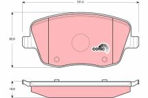 Гальмівні колодки пер. VW Polo 02-/Skoda Fabia 99-14 (TRW)