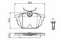 BOSCH FIAT Гальмівні колодки задн. Bravo, Marea, Alfa Romeo 145,146 95-, фото 7 - інтерент-магазин Auto-Mechanic