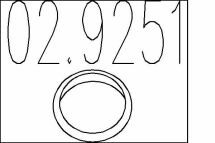 Монтажне кільце вихлопної системи