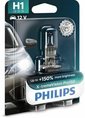 Лампа H1 X-tremeVision Pro150 +150% B1 12V 55W P14,5s