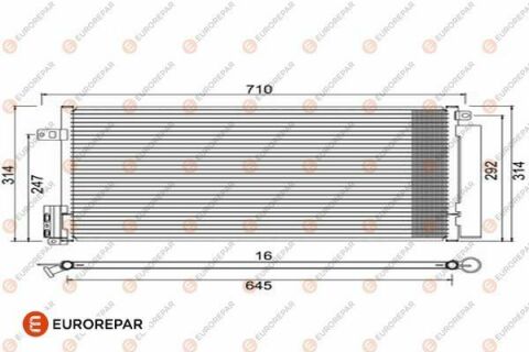 EUROREPAR РАД?АТОР КОНДИЦ?ОНЕРА