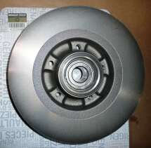 Диск гальмівний (задній) Renault Scenic III 09- (з підшипником)